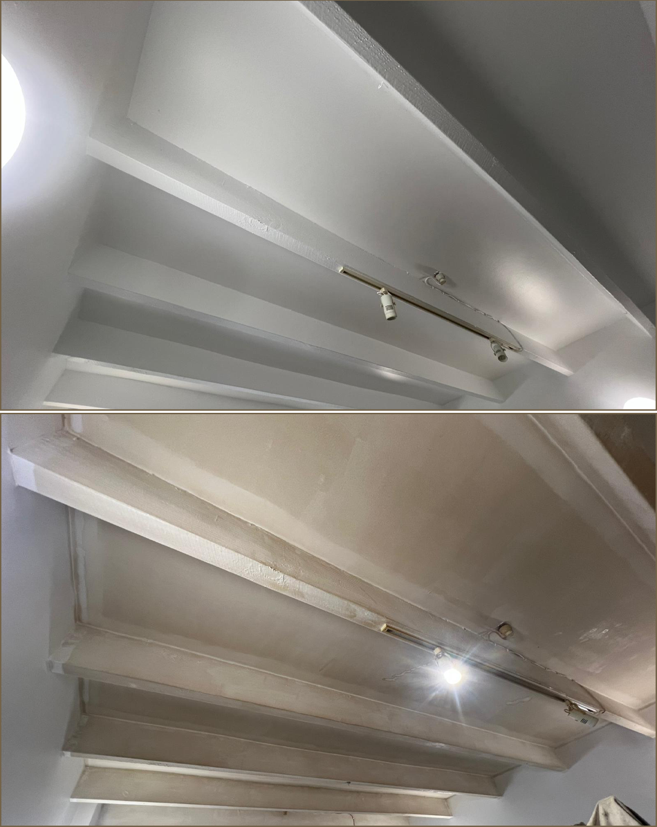 Lithgow The Hub Pizzeria ceiling repainting 2025